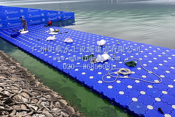 水上浮筒 水上浮動平臺 水上工程 廣州中航水上設(shè)施建造有限公司