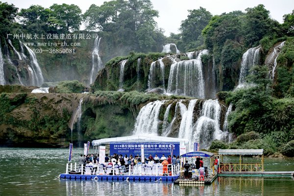 水上平臺 水上浮筒 水上舞臺 廣州中航水上設施建造有限公司 水上平臺 水上浮筒 水上舞臺 廣州中航水上設施建造有限公司